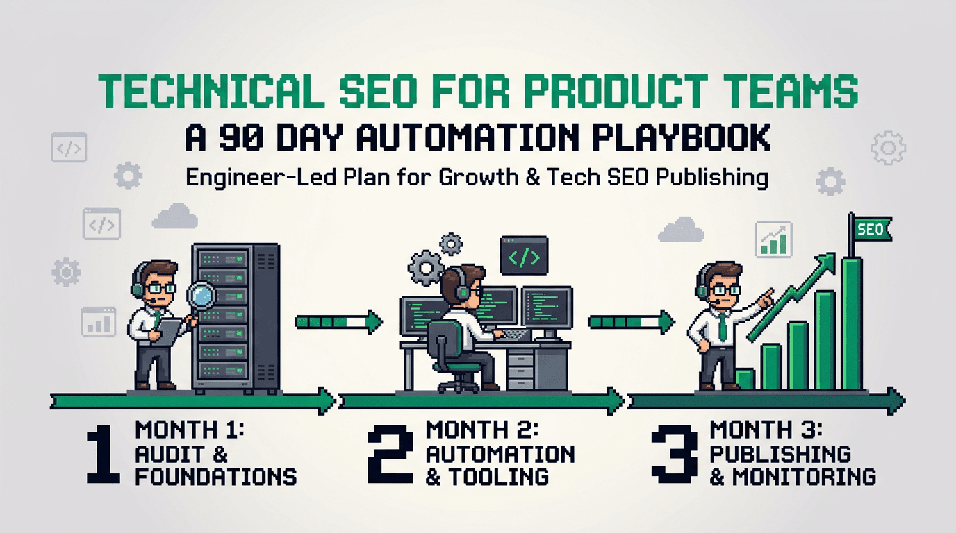 Technical SEO for Product Teams: A 90 Day Automation Playbook