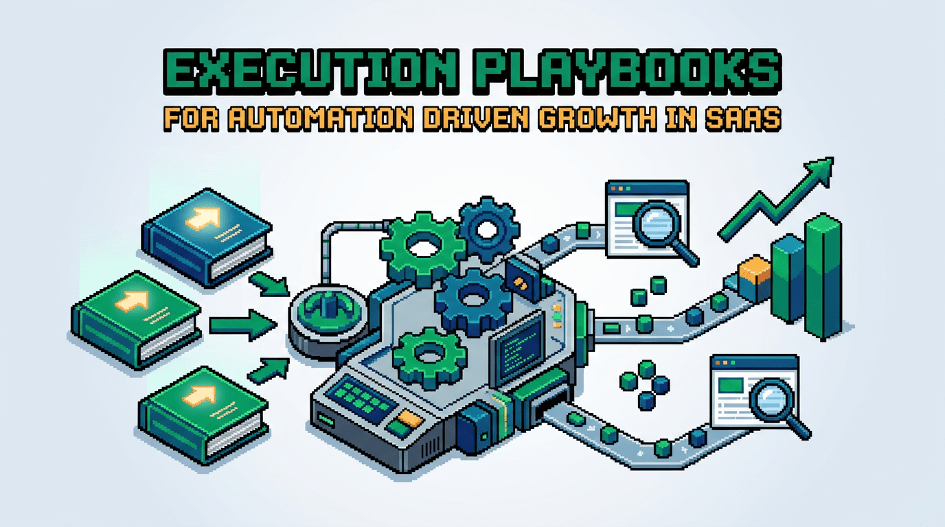 Execution Playbooks for Automation Driven Growth in SaaS