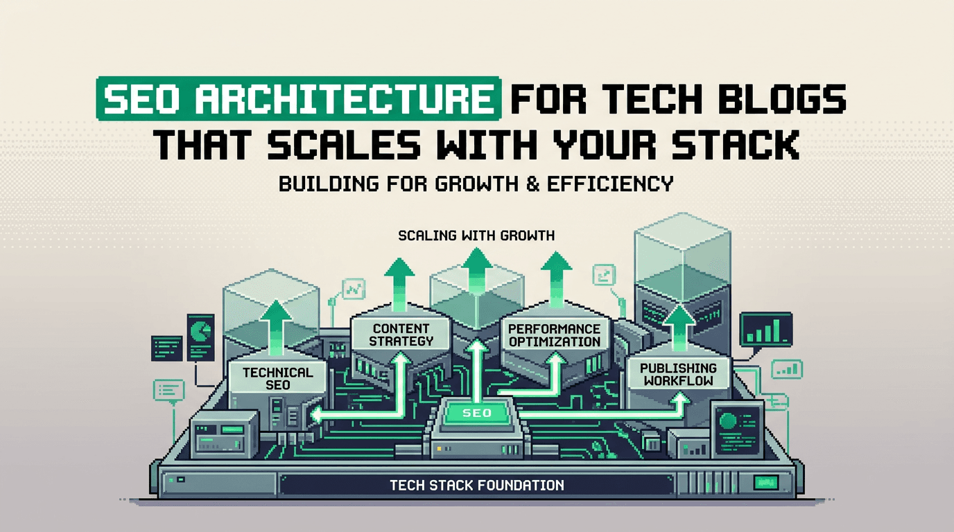 SEO Architecture for Tech Blogs that Scales With Your Stack