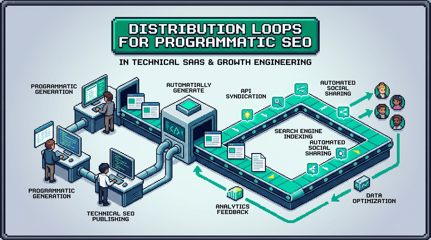 Distribution loops for programmatic SEO in technical SaaS