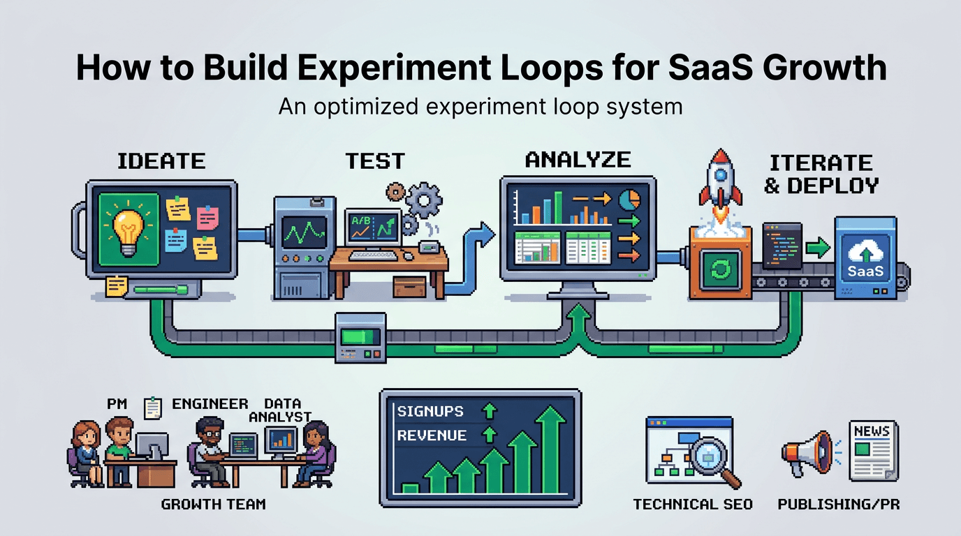 How to Build Experiment Loops for SaaS Growth