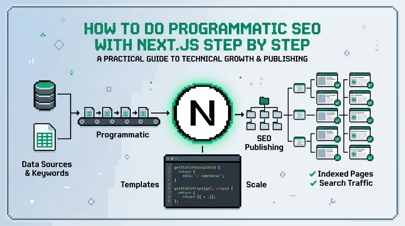 How to Do Programmatic SEO with Next.js Step by Step