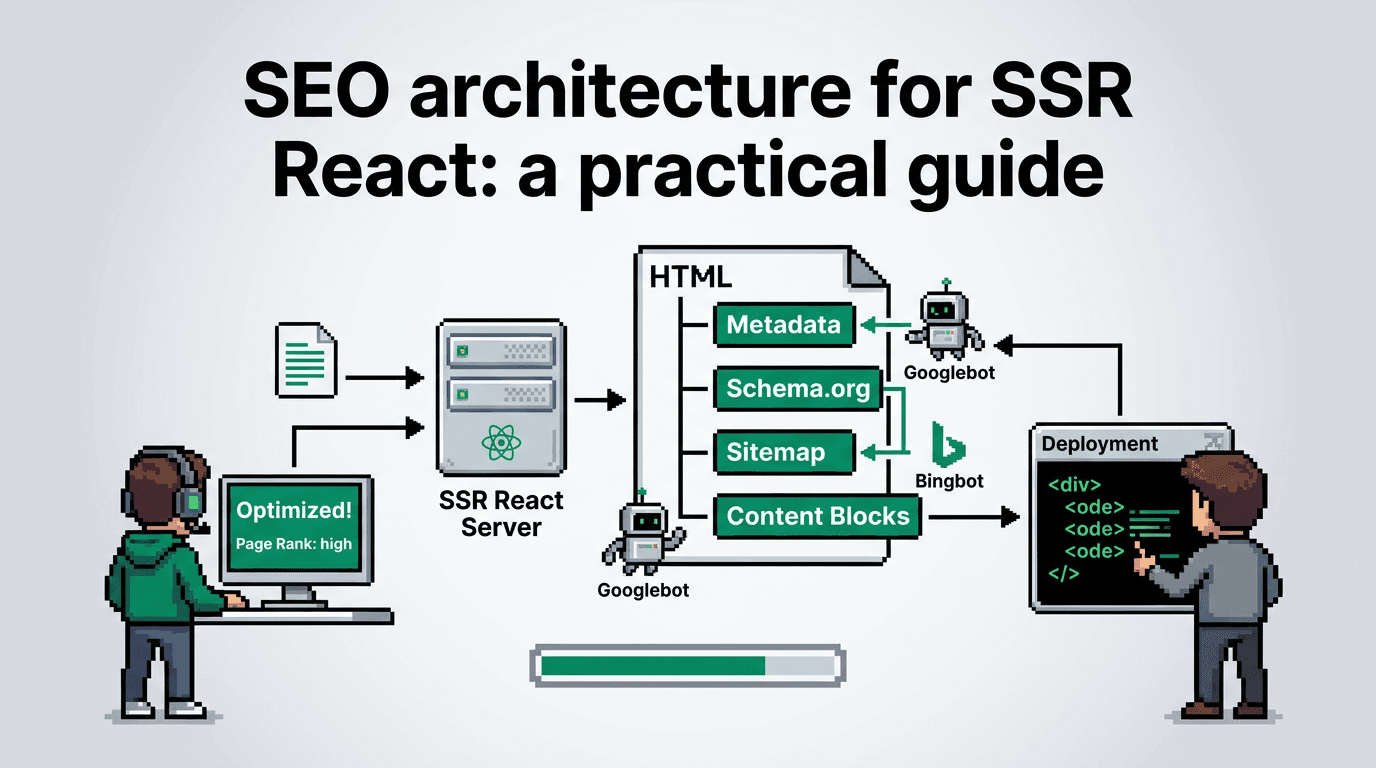 SEO architecture for SSR React: a practical guide