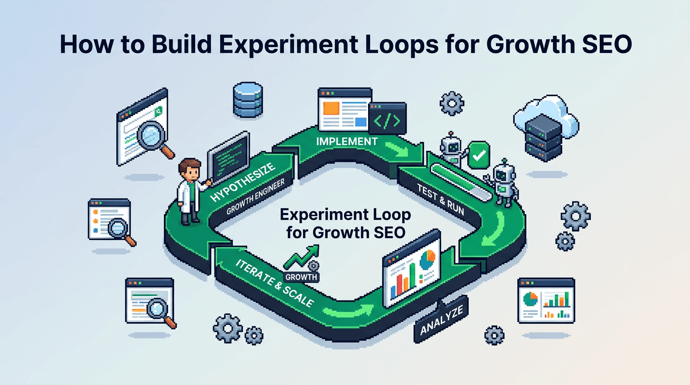 How to Build Experiment Loops for Growth SEO