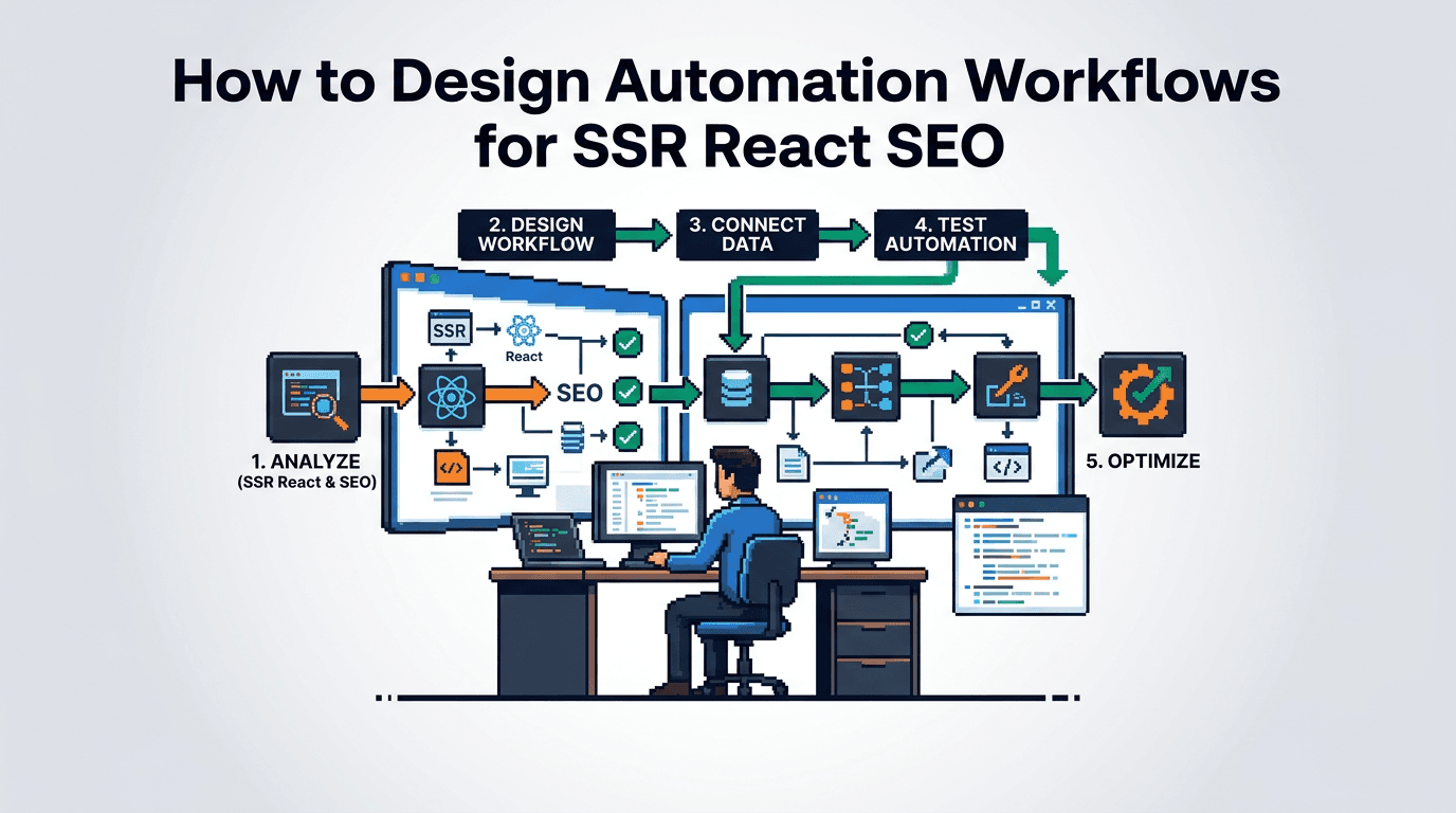 How to Design Automation Workflows for SSR React SEO