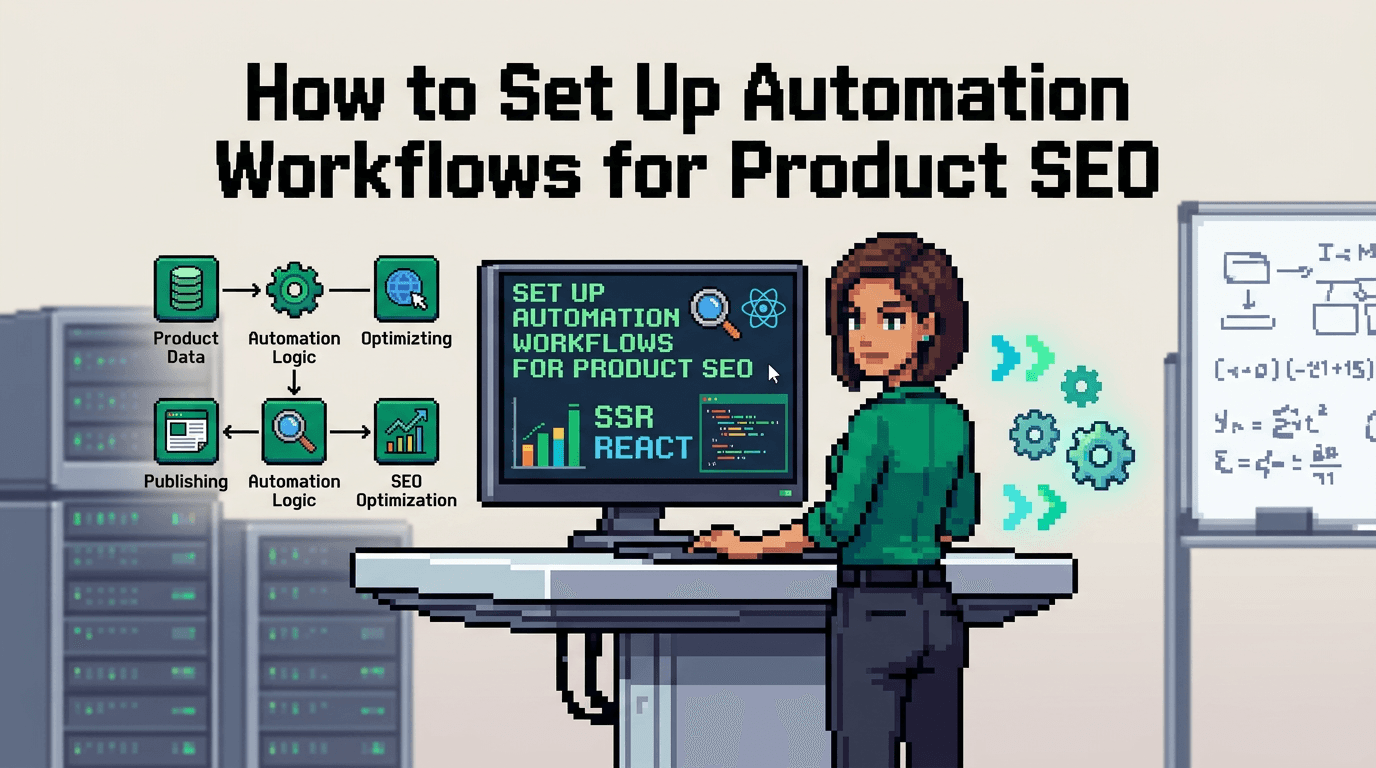 How to Set Up Automation Workflows for Product SEO