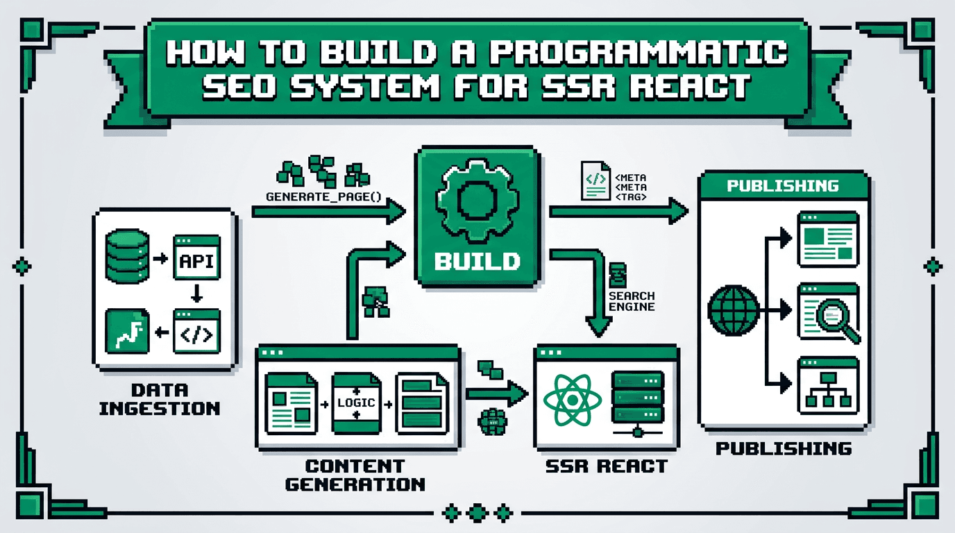 How to Build a Programmatic SEO System for SSR React